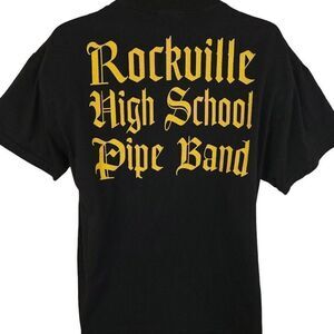 Rockville Pipe Band T Shirt Vintage Y2K High School Mens Size Large